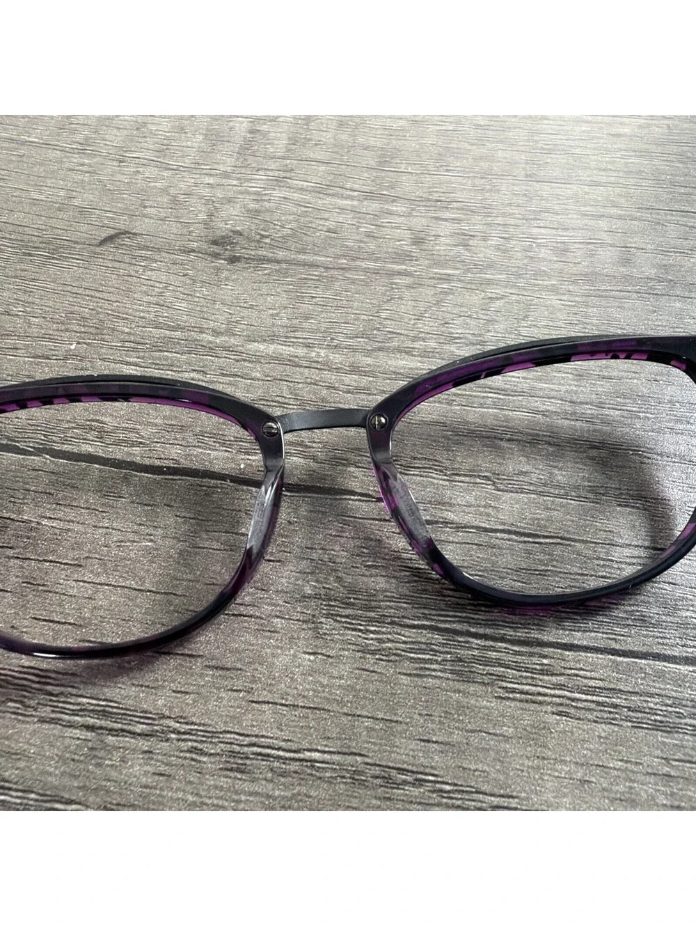 Nomad-Morel Eyeglasses Purple/Black Acetate Full Rim FRAMES ONLY 40048N SP20